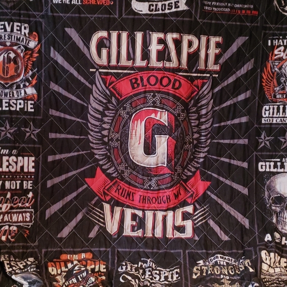 Other - Team GILLESPIE SPREAD Queen AND 2 PILLOW SHAMS